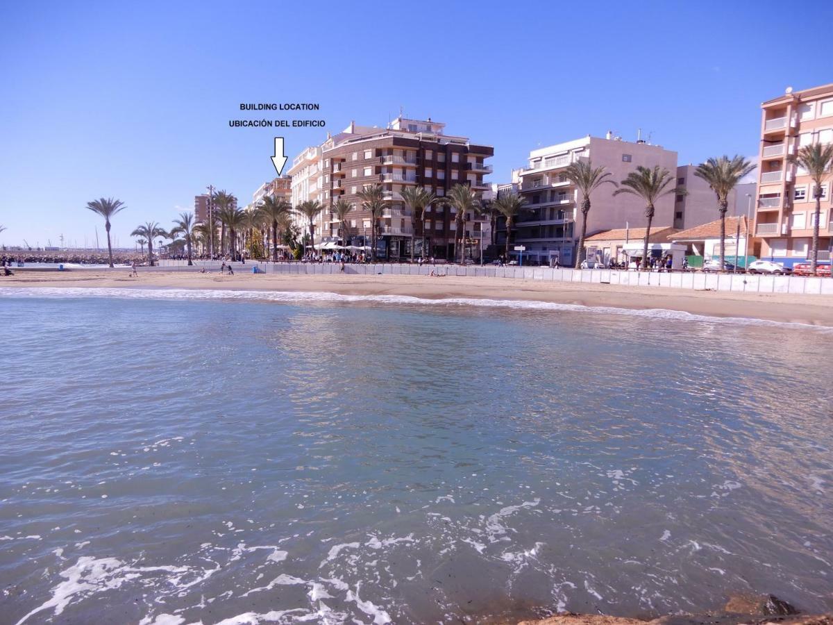Edificio 1º Linea De Playa, En Paseo Maritimo De Torrevieja, Alicante, Costa Blanca Eksteriør bilde